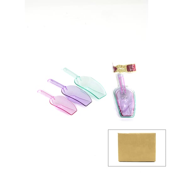 Qluks Baking Master L-00198 ( 3pcs ) Erzak Kürek Plastik