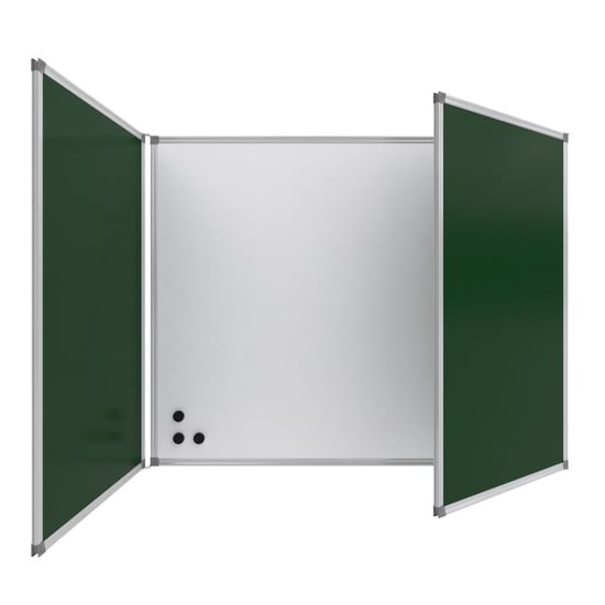 Mıknatıslı Yüzey Kapaklı Yeşil Yazı Tahtası 120x150cm