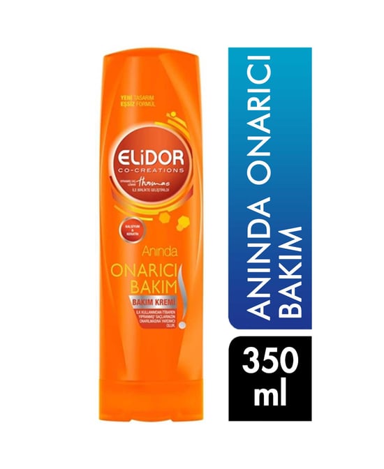 elidor, şampuan, saç bakım, elidor anında onarıcı şampuan, 350 ml şampuan, saç bakım kremi, onarıcı saç bakım kremi