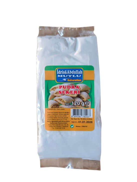 Mutlu Baharat Pudra Şekeri 120 Gr