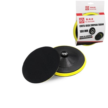 Bhd-838 ( 7" & 180mm ) Cırtlı Disk Zımpara Tabanı ( Brkt-324486 )