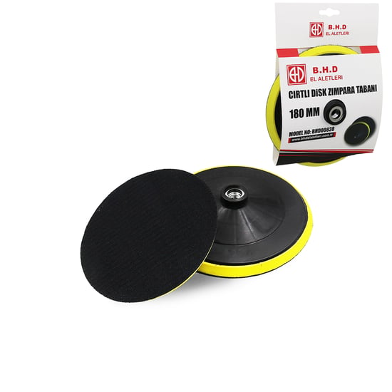 Bhd-838 ( 7" & 180mm ) Cırtlı Disk Zımpara Tabanı ( Brkt-324486 )