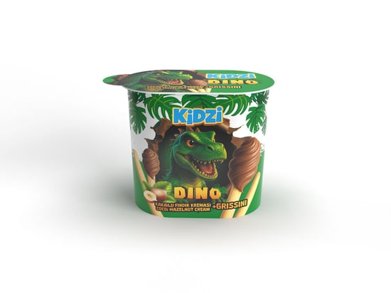Kidzi Kakaolu Fındık Kreması ve Grissini 42 g – Çocuklara Özel Atıştırmalık