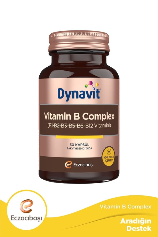 Dynavit Vitamin B Compex 50 Kapsül