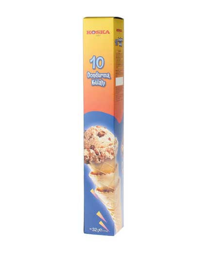 Koska Dondurma Külahı 10'lu Paket 32 Gr