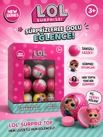 Lol Sakızlı Sürpriz Top