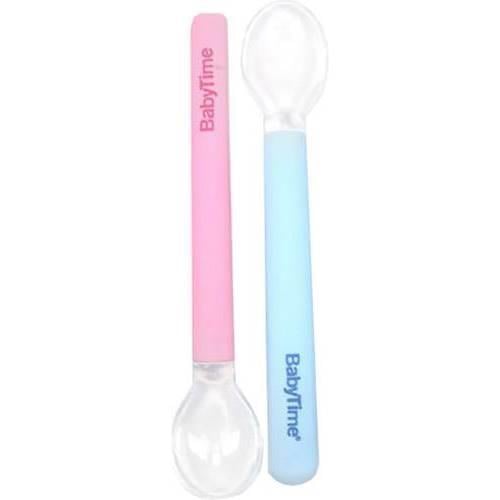 Babytime Kaşık Silikon 2 Pcs - Bt113