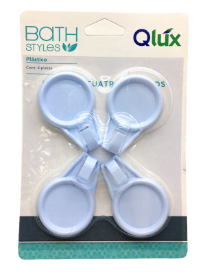 Qlux L-00153 ( 4pcs ) Efor Yuvarlak Yapışkan Askı