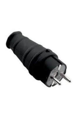 Veetrin Pera Kp-1160 ( Kauçuk & Erkek ) Topraklı Fiş ( Kaucuk ) ( 16a )