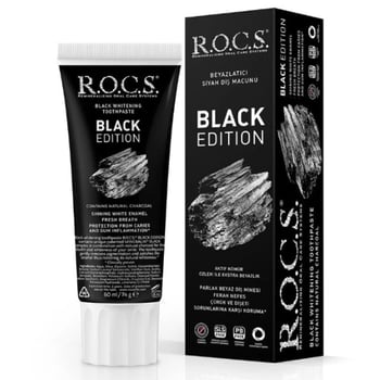 Rocs Black Edition Diş Macunu 60 Ml