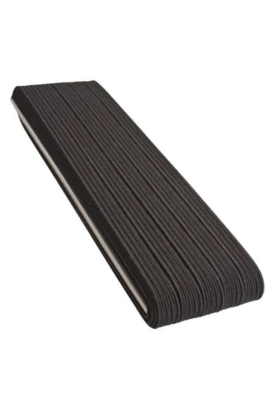 Lastik En 4 Cm 10 Metre Siyah
