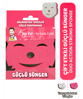 Kyre Çift Etkili Güçlü Sünger