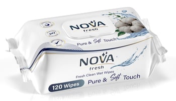 Nova Fresh Islak Mendil Havlu 120'li