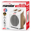 Marsstar Ms-220 ( Sıcak & Soğuk ) ( Turbo Fanlı ) Elektrikli Isıtıcı ( Soba ) ( 3 Kademe Hız Ayar ) ( 2000w )