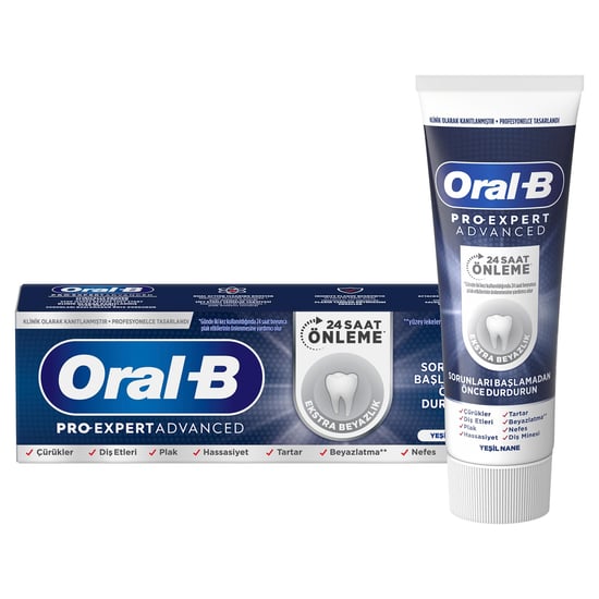 Oral B Pro-expert Advanced Extra Beyazlık Diş Macunu 75 Ml