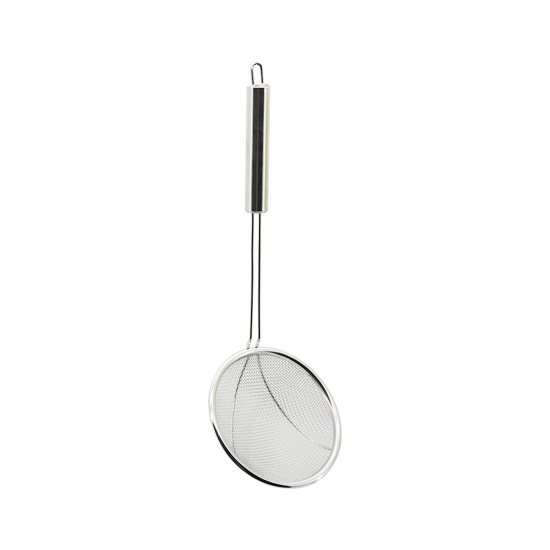 Stainless Steel Yakut-11470 (-13449 ) ( 14cm ) ( Metal Tel ) Kevgir ( Krom Metal Çerçeve & Sap= 26.5cm )