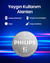 Philips Cr2032 3v Lityum Düğme Pil,saat ve Kumanda Pili - Dl2032 Muadili 2'li Blister