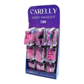 Carelly Cr-0652 Kişisel Bakım Manikür & Pedikür Seti ( Tırnak Mak.-kulak Tem.-tırnak Törp.-manikür Mak.-cımbız )