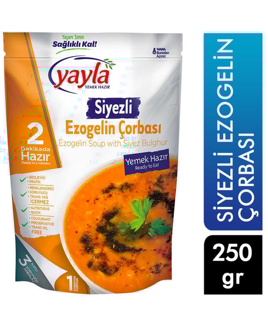 Yayla Siyezli Ezogelin Çorbası 250 G