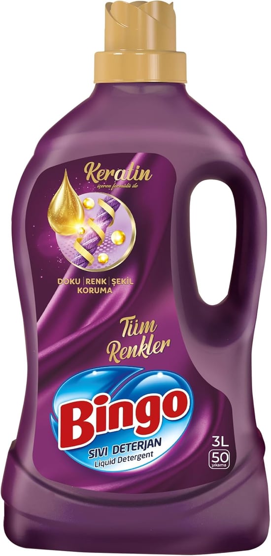 BİNGO SIVI DETERJAN 3 LT ONARAN KORUMA
