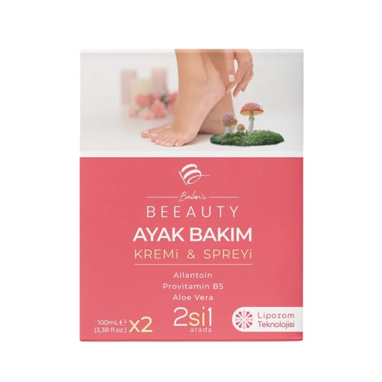 Balen’s Beeauty Ayak Bakım Kremi - Spreyi İkili Set 100 Ml - 2 Adet