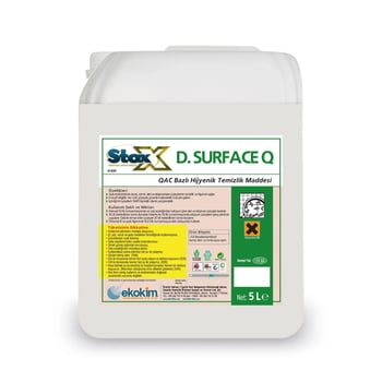 Stox D. Surface Q Qac Bazlı Temizlik ve Hijyen Maddesi 5kg