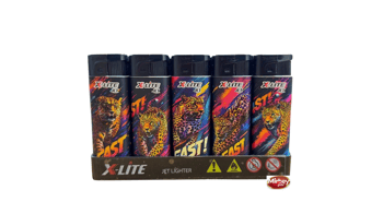 Xlite Jet Kabartma Baskılı Çakmak*50-9025