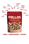 Fellas Protein Granola - Hindistan Cevizi & Kakao 270g - 3'lü Paket