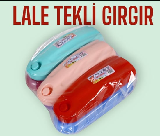 Lale Plastik Plastik Karışık Renklerde Tekli Gırgır Temizlik Fırçası ve Süpürge