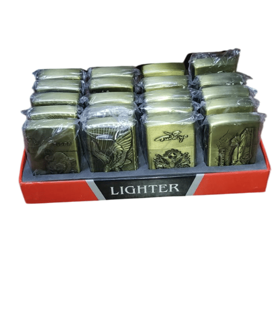 Metal Kabartma Baskılı Zippo Çakmak