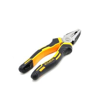 Hcs Proline Cr-v ( 8'') ( 200mm ) ( Lüx ) ( Turuncu & Siyah ) Saplı Pense