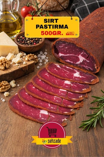Kayseri Sırt Pastırma Doğal 1 Kg
