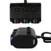Olesson 1523 12-24v Çift Usb Girişli 120w 80cm Kablolu 3'lü Araç Çakmak Çoklayıcı