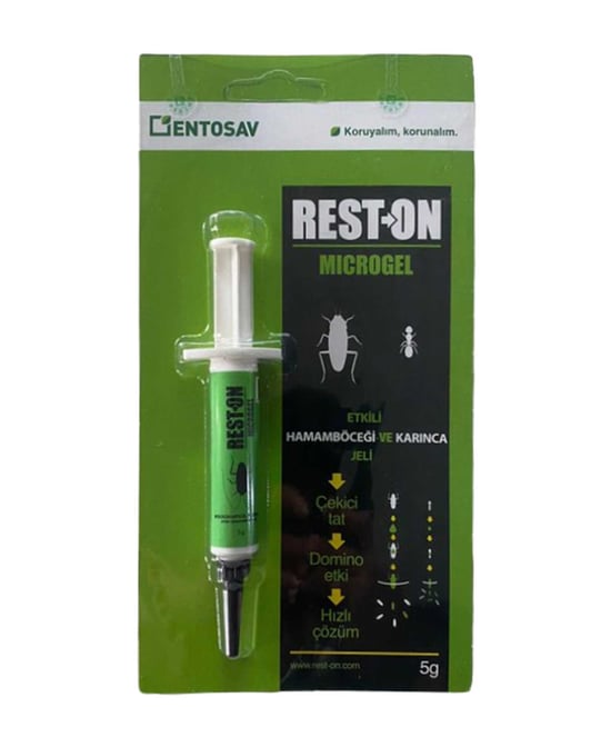 Rest On Microgel Böcek ve Karınca Jeli  Karınca Kovucu5 gr x 12'li Paket