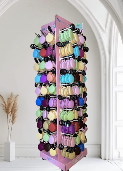 ProCo Beauty Makaron Saç Fırçası Hazır Stant 360'lı