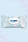 Confy Sensitive Bebeklere Özel İslak Mendil 120 Yaprak