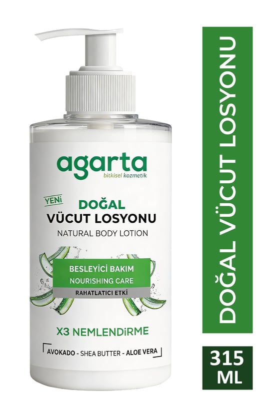 Doğal Nemlendirici Vücut Losyonu 315 Ml