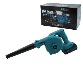 Cordless Asr-841-bl11 ( Şarjlı ) Hava Üfleme Makine ( Körük & Kompresör ) ( 21v ) ( Üfleme Hız = 2m3 / Dak. )