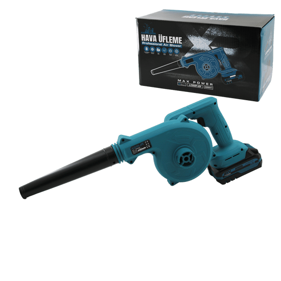 Cordless Asr-841-bl11 ( Şarjlı ) Hava Üfleme Makine ( Körük & Kompresör ) ( 21v ) ( Üfleme Hız = 2m3 / Dak. )