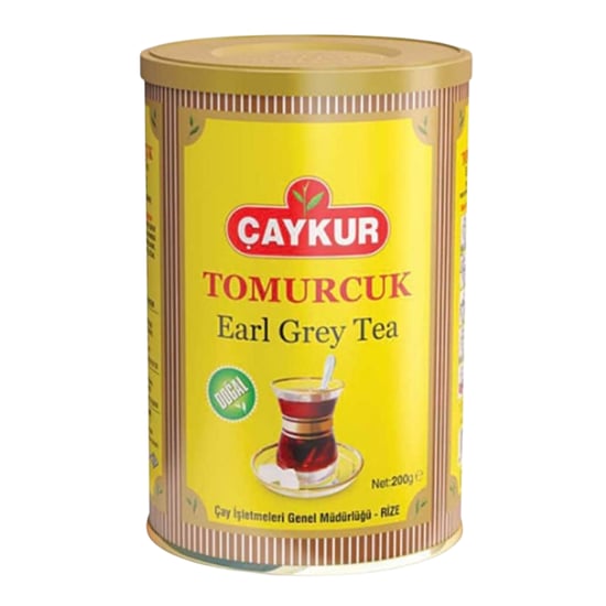Çaykur Tomurcuk Early Grey Dökme Çay Teneke 200 Gr
