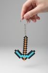 Minecraft Kazma Figürlü Anahtarlık