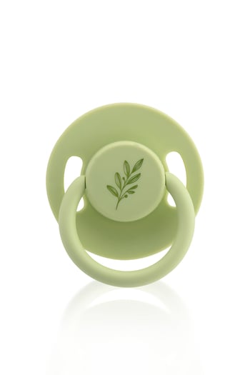 Wee Baby Pure Yuvarlak Uçlu Kauçuk Emzik No:3 18+ Ay Yeşil