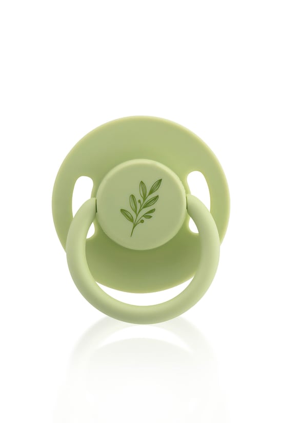 Wee Baby Pure Yuvarlak Uçlu Kauçuk Emzik No:3 18+ Ay Yeşil