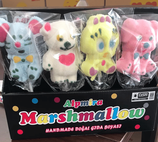 Fenomen Marshmallow Figürlü Şeker 50 Gr