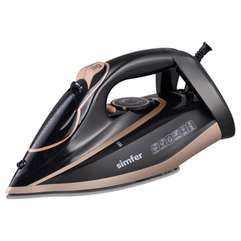 Simfer 6400 Siyah-rosegold Buharlı Ütü Steam Energy