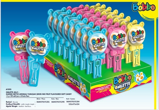 Bobbo Omlet Yumurta Jely