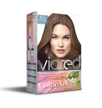 Viored Colorart Set Boya 8.0 Açık Kumral