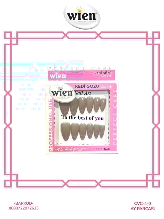 Wien Takma Tırnak Ay Parçası