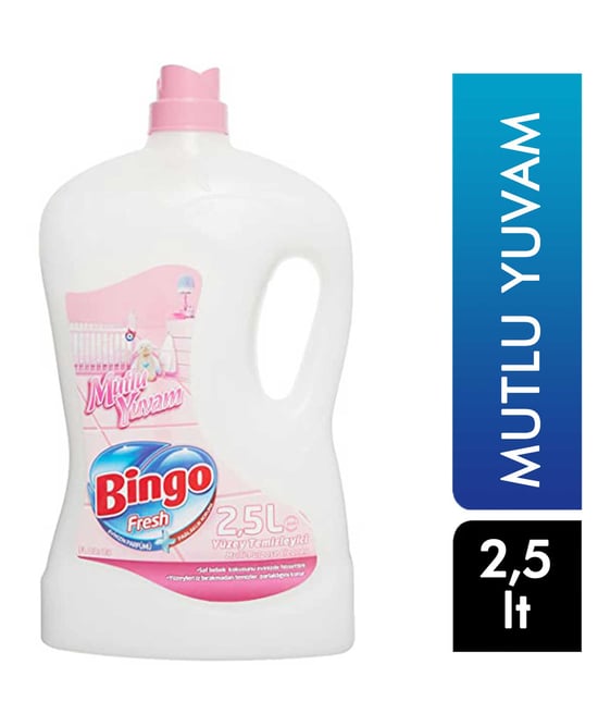 Bingo Yüzey Temizleyici 2,5 Lt Mutlu Yuvam