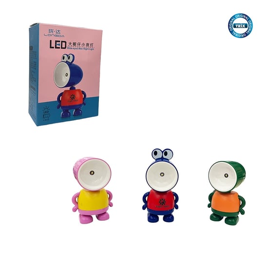 Led Mini Masa Lambası- Gözlü- Maskot